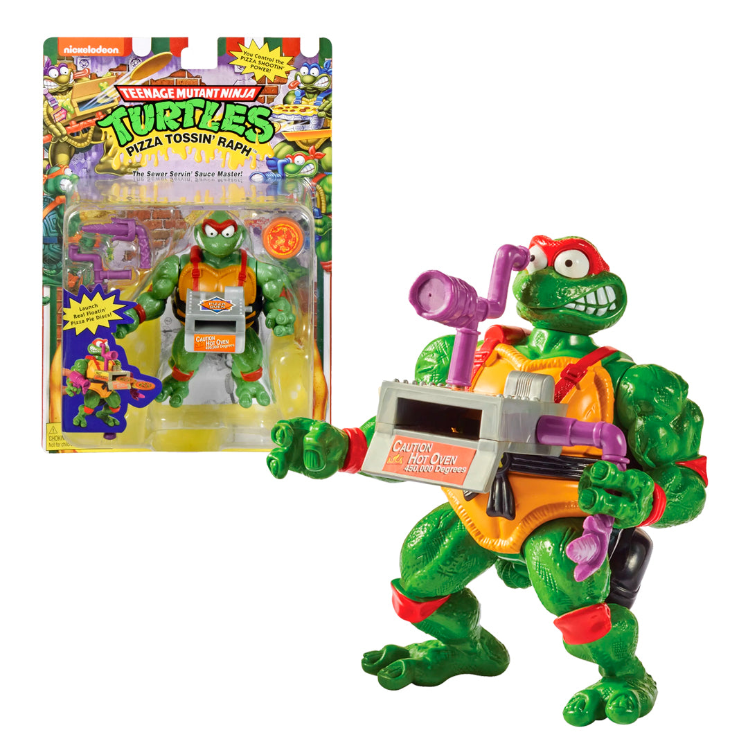 FIGURA TORTUGAS NINJA PIZZA TOSSIN RAPH | NICKELODEON FIGURA TORTUGAS NINJA PIZZA TOSSIN RAPH | NICKELODEON